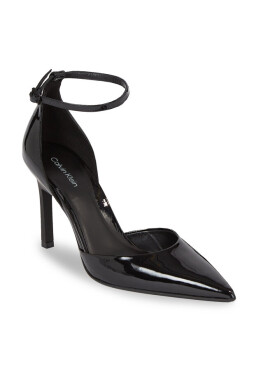Calvin Klein Обувки Geo Stil Pump W Ankl Strp 90-Pat HW0HW01826 Ck Black BEH - Mera.bg