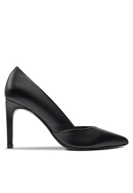 Calvin Klein Обувки на ток Heel Pump 90 Leather HW0HW01928 Черен - Mera.bg