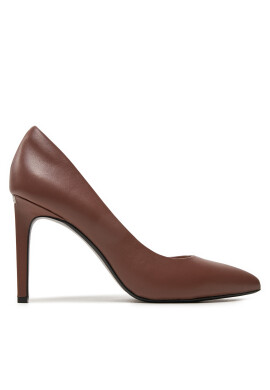 Calvin Klein Обувки на ток Heel Pump HW0HW02171 Кафяв - Mera.bg