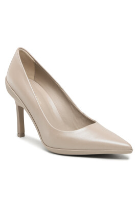 Calvin Klein Обувки на ток Wrap Stil Classic Pump 90-Pearl HW0HW01734 Medium Taupe RAZ - Mera.bg