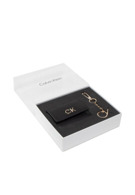 Calvin Klein Подаръчен комплект Re-Lock Trifold Xxs + Key Fob K60K610016 BAX - Mera.bg