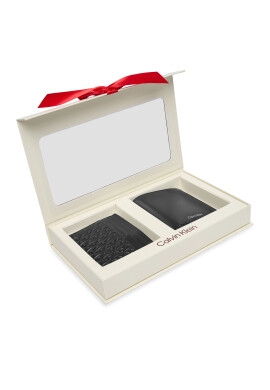 Calvin Klein Подаръчен сет Bifold/Cardcase LV14D0006G Черен - Mera.bg