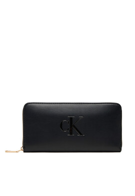 Calvin Klein Портфейл Bold Ck Long Zip Around LV04F1077G Черен - Mera.bg