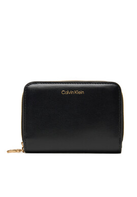 Calvin Klein Портфейл Ck Medium Flap Zip Around LV04F1075G Черен - Mera.bg