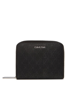 Calvin Klein Портфейл Ck Must Aop Md Zip Around W Flap LV04F1037G Черен - Mera.bg