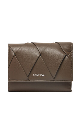 Calvin Klein Портфейл Ck Woven Small Trifold K60K612953 Каки - Mera.bg