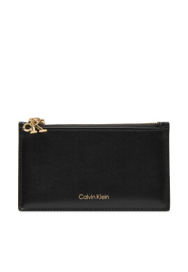 Calvin Klein Портфейл Ck Zip Cardcase 6Cc LV04F1076G Черен - Mera.bg
