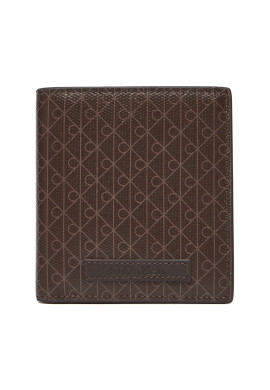 Calvin Klein Портфейл Coated Ns Slim Billfold LV04D1084G Кафяв - Mera.bg