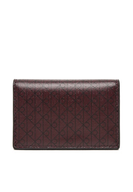 Calvin Klein Портфейл Emblem Aop Accordion Cardcase LV04F1083G Бордо - Mera.bg