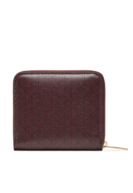 Calvin Klein Портфейл Emblem Aop Square Zip Around LV04F1089G Бордо - Mera.bg