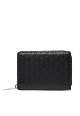 Calvin Klein Портфейл Emblem Emboss Zip Coin Pouch LV04D1087G Черен - Mera.bg