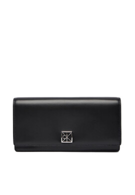 Calvin Klein Портфейл Emblem Hw Long Bifold LV04F1098G Черен - Mera.bg
