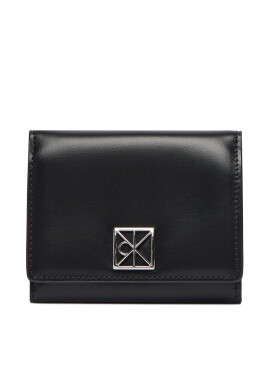 Calvin Klein Портфейл Emblem Hw Medium Trifold LV04F1082G Черен - Mera.bg