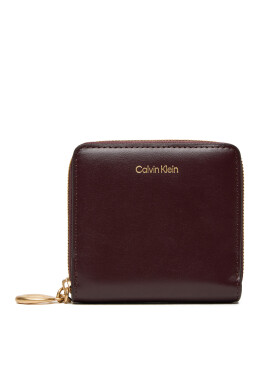 Calvin Klein Портфейл Hardware Square Zip Around LV04F1044G Бордо - Mera.bg