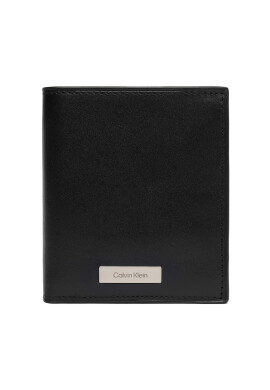 Calvin Klein Портфейл Plaque Ns Slim Trifold W/ Coin LV04D1068G Черен - Mera.bg
