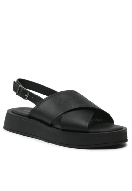 Calvin Klein Сандали Flatform Sandal Hf HW0HW01139 Ck Black BAX - Mera.bg