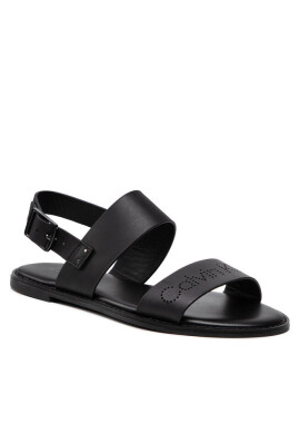 Calvin Klein Сандали Almond Flat Sandal Perf HW0HW00682 Ck Black BAX - Mera.bg