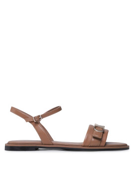 Calvin Klein Сандали Almond Sandal W/Hw HW0HW01483 Safari Canvas RBC - Mera.bg