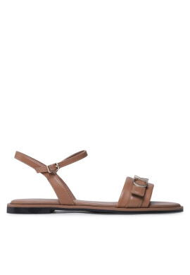 Calvin Klein Сандали Almond Sandal W/Hw HW0HW01483 Safari Canvas RBC - Mera.bg