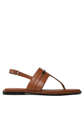 Calvin Klein Сандали Almond Tp Sndal W/Hw HW0HW01607 Cognac G94 - Mera.bg