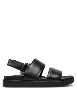 Calvin Klein Сандали Flat Sandal Calvin Mtl Lth HW0HW01984 Черен - Mera.bg
