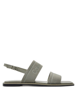 Calvin Klein Сандали Flat Sandal He HW0HW01990 Сив - Mera.bg