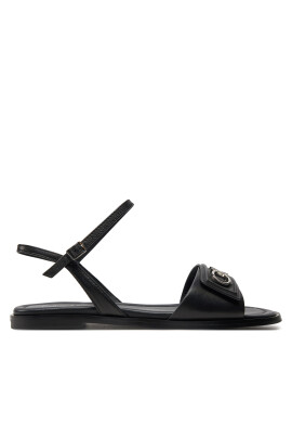 Calvin Klein Сандали Flat Sandal Relock Lth HW0HW01942 Черен - Mera.bg