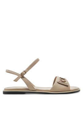 Calvin Klein Сандали Flat Sandal Relock Lth HW0HW01942 Екрю - Mera.bg