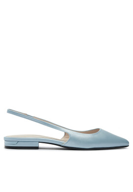 Calvin Klein Сандали Flat Slingback Pump Pearl HW0HW02120 Светлосиньо - Mera.bg
