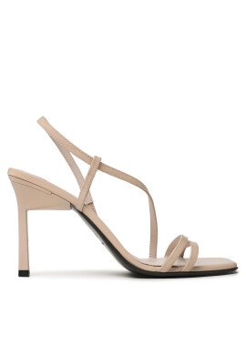 Calvin Klein Сандали Geo Stiletto Asy Sandal HW0HW01609 Бежов - Mera.bg