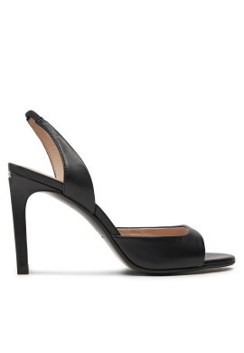 Calvin Klein Сандали Heel D'Orsay Sandal 90 Lth HW0HW02124 Черен - Mera.bg