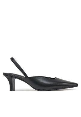 Calvin Klein Сандали Heel Mule Pump 50 - Lth HW0HW02551 Черен - Mera.bg