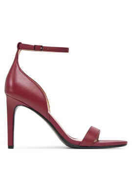 Calvin Klein Сандали Heel Sandal 90 - Lth HW0HW02337 Бордо - Mera.bg