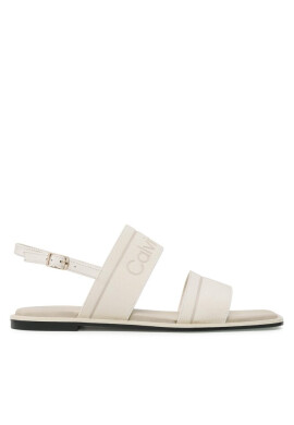 Calvin Klein Сандали Squared Flat Sandal He HW0HW01496 Екрю - Mera.bg