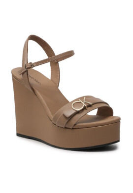 Calvin Klein Сандали Wedge 70Hh W/Hw HW0HW01485 Safari Canvas RBC - Mera.bg