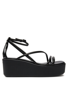 Calvin Klein Сандали Wedge Sandal 30 Lth HW0HW01949 Черен - Mera.bg