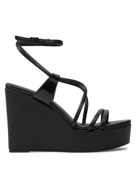 Calvin Klein Сандали Wedge Sandal 70 Lth HW0HW01952 Черен - Mera.bg