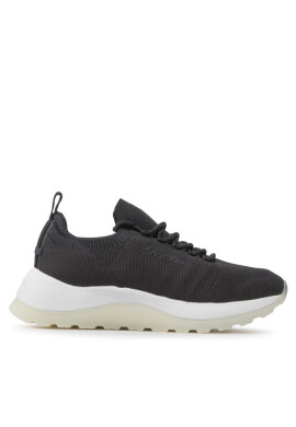 Calvin Klein Сникърси 2 Piece Sole Lace Up Knit HW0HW01337 Черен - Mera.bg