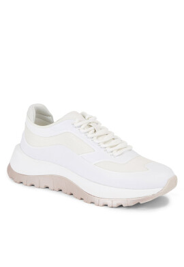 Calvin Klein Сникърси 2 Piece Sole Runner Lace Up HW0HW01640 Бял - Mera.bg
