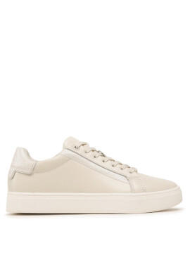 Calvin Klein Сникърси Clean Cup Lace Up Nano Mono Mix HW0HW01592 Екрю - Mera.bg