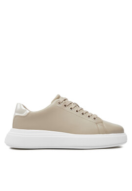 Calvin Klein Сникърси Cupsole Lace Up Leather HW0HW01987 Бежов - Mera.bg