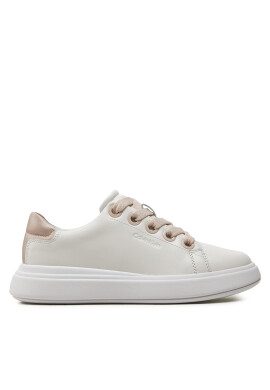 Calvin Klein Сникърси Cupsole Lace Up Lth HW0HW02085 Бял - Mera.bg