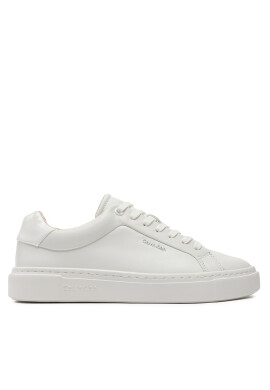 Calvin Klein Сникърси Cupsole Lace Up W/Ml Lth HW0HW02119 Бял - Mera.bg