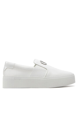 Calvin Klein Гуменки Flatform Cup Slip On Re Lock Lth HW0HW02057 Бял - Mera.bg