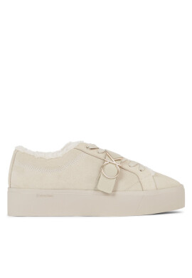 Calvin Klein Сникърси Fltfrm Cupsole Lt W/Hw Sue Wl HW0HW01820 Бежов - Mera.bg