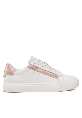 Calvin Klein Сникърси Logo Cupsole Lace Up HW0HW01353 Бял - Mera.bg