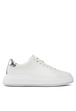 Calvin Klein Сникърси Raised Cupsole Lace Up Lth Bt HW0HW02005 Бял - Mera.bg