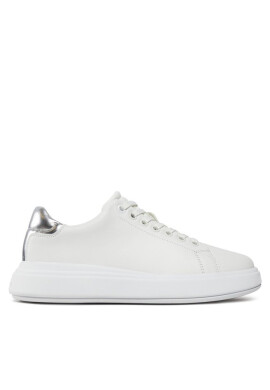 Calvin Klein Сникърси Raised Cupsole Lace Up Lth Bt HW0HW02005 Бял - Mera.bg