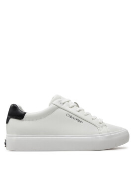 Calvin Klein Сникърси Vulcanized Lace Up Lth HW0HW02037 Бял - Mera.bg