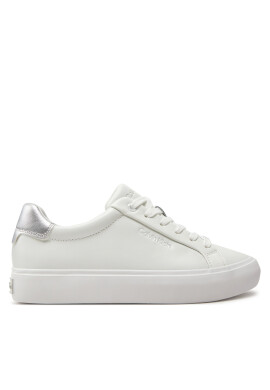Calvin Klein Сникърси Vulcanized Lace Up Lth HW0HW02134 Бял - Mera.bg